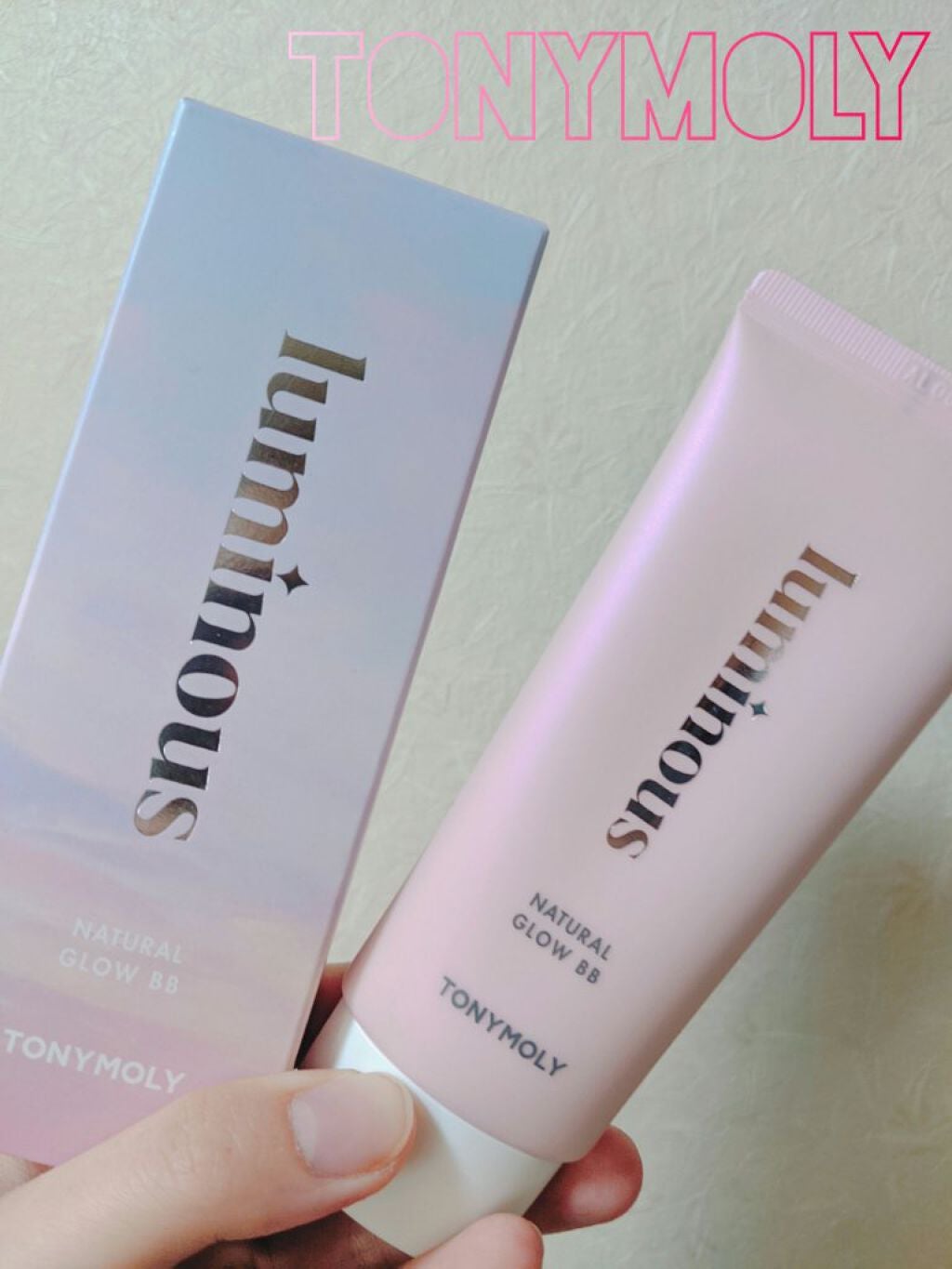 Luminous Natural Glow BB/TONYMOLY/BBクリームを使ったクチコミ(1枚目)