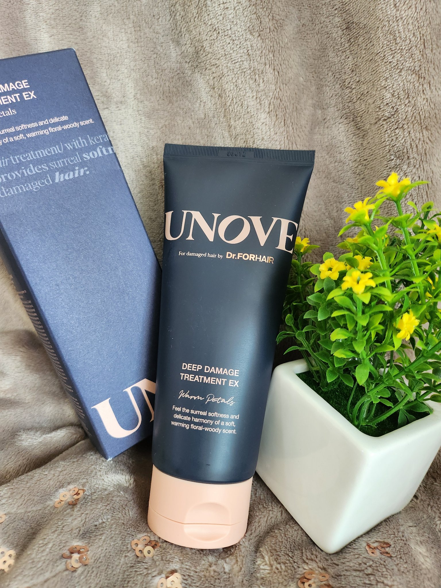 ディープダメージトリートメントEX/UNOVE/洗い流すヘアトリートメントを使ったクチコミ（1枚目）