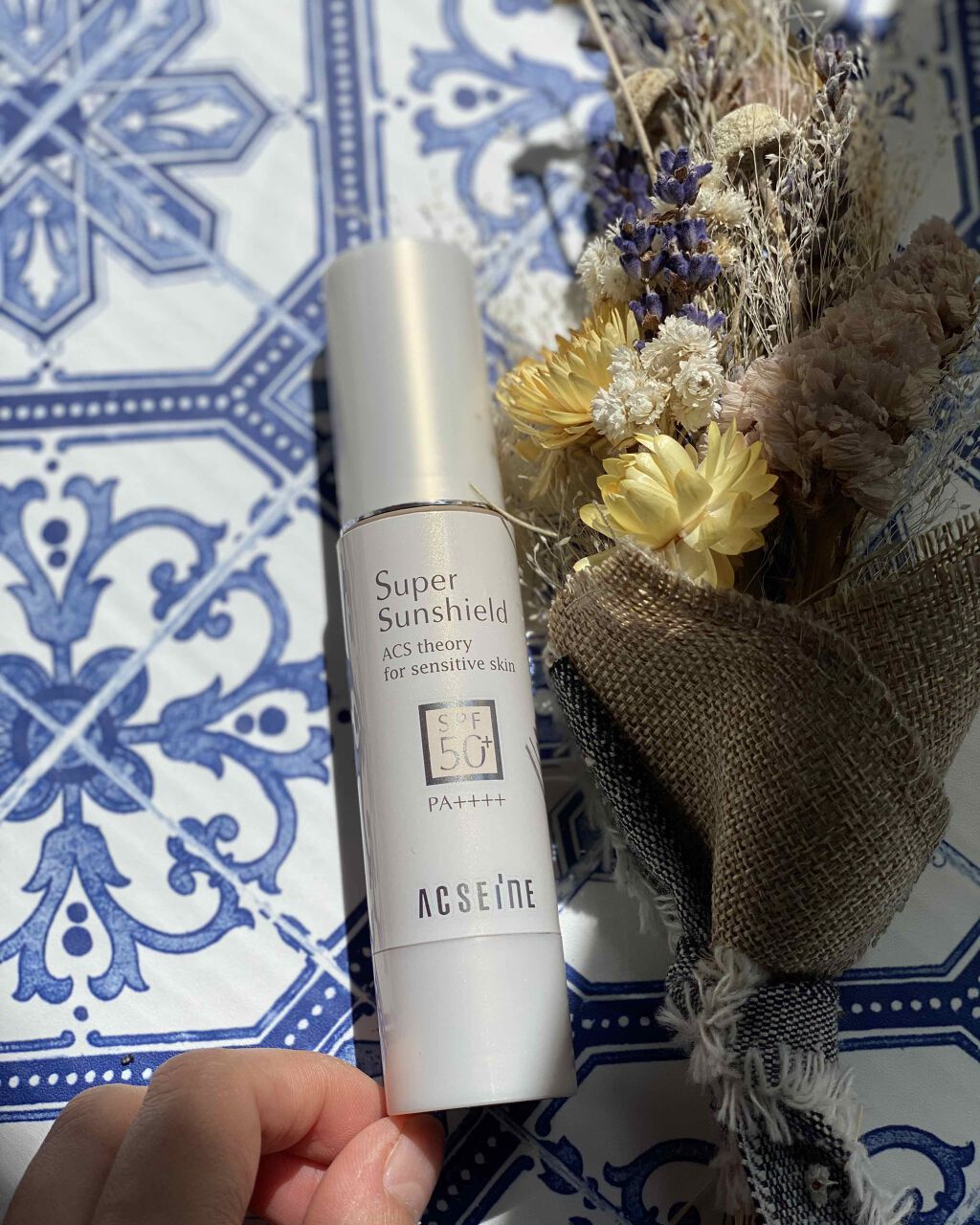 スーパーサンシールド  EX＜R＞/ACSEINE/日焼け止めクリームを使ったクチコミ（1枚目）
