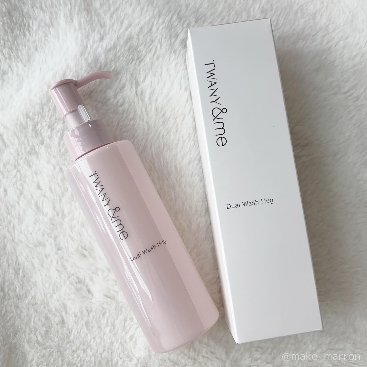 デュアルウォッシュハグ/TWANY＆me/クレンジングウォーターを使ったクチコミ（1枚目）