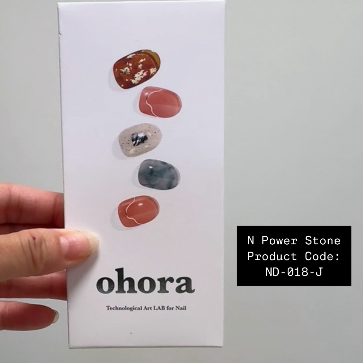 セミキュアジェルネイル（ハンド）/ohora/ネイルシールを使ったクチコミ（1枚目）