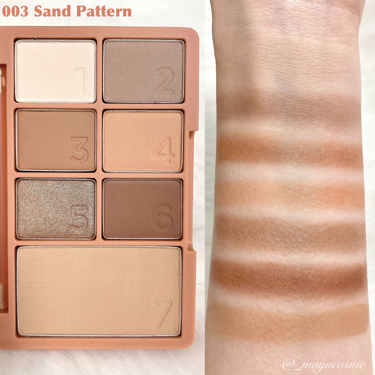 カラーパターンパレット/i’m meme/マルチパレットを使ったクチコミ(2枚目)