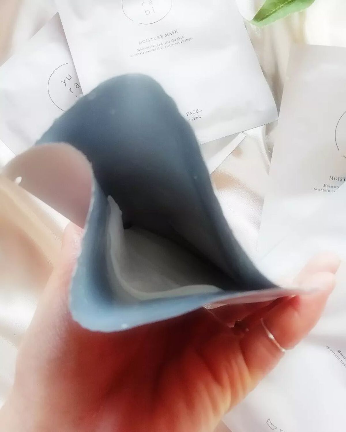 ゆらび モイストリッチマスク/yurabi/シートマスク・パックを使ったクチコミ（2枚目）