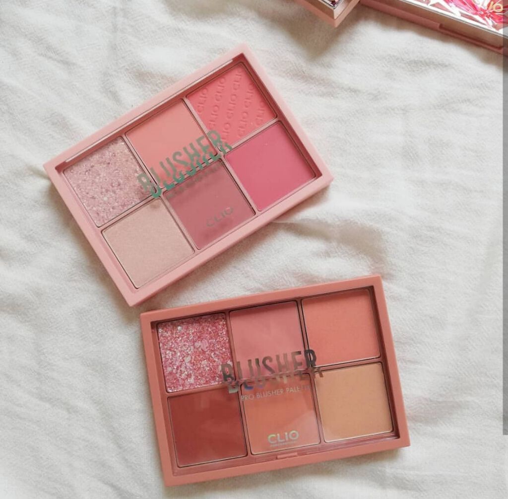プロ ブラッシャー パレット/CLIO/パウダーチークを使ったクチコミ(4枚目)