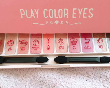 プレイカラー アイシャドウ/ETUDE/アイシャドウパレットを使ったクチコミ(2枚目)