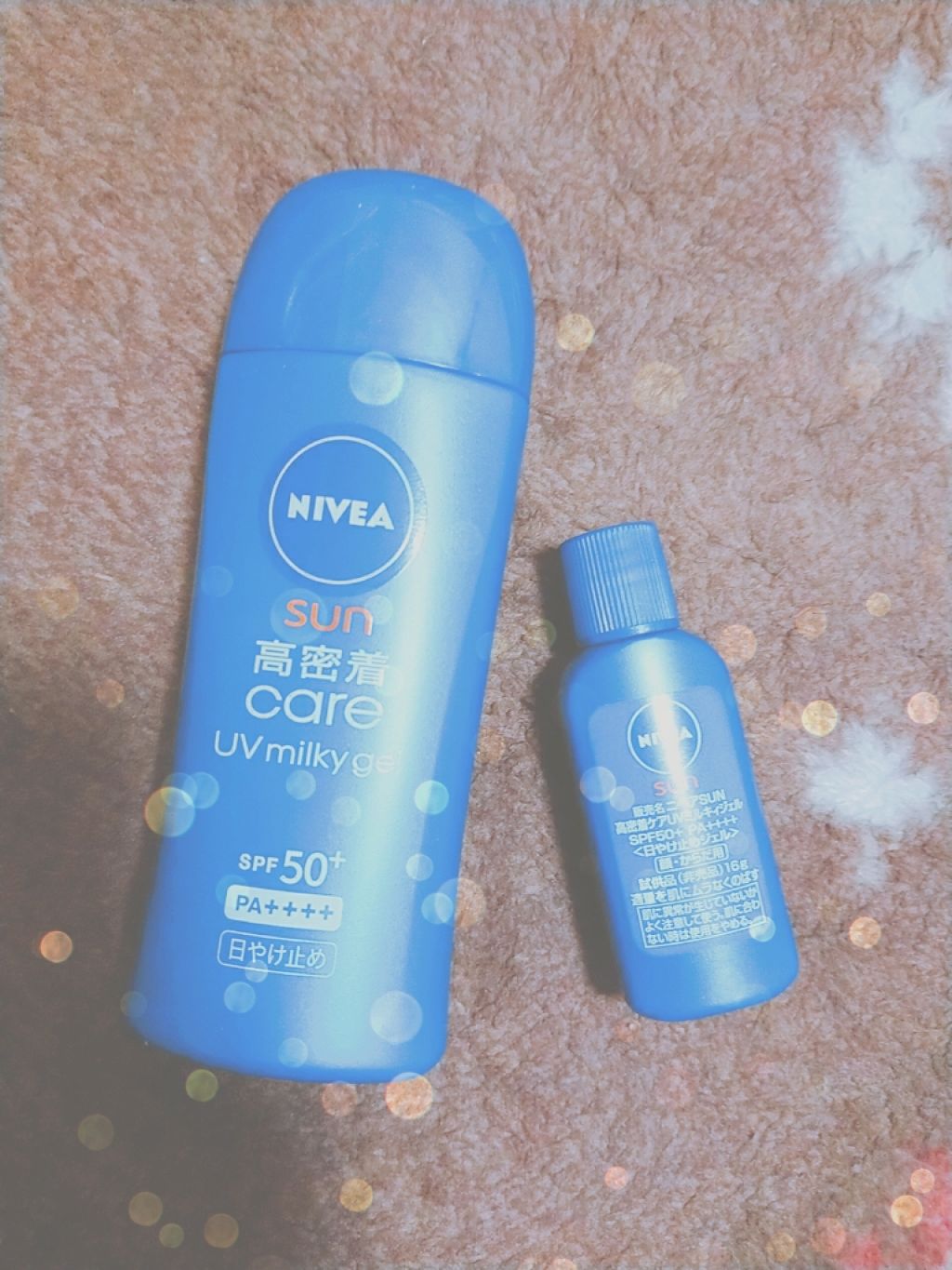 ニベアサン 高密着ケア UVミルキィジェル/ニベア/日焼け止め・UVケアを使ったクチコミ(1枚目)