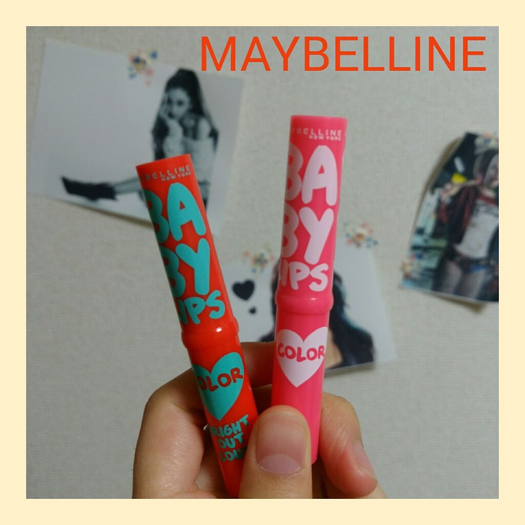 リップクリーム カラー BABY LIPS/MAYBELLINE NEW YORK/リップケアを使ったクチコミ(1枚目)