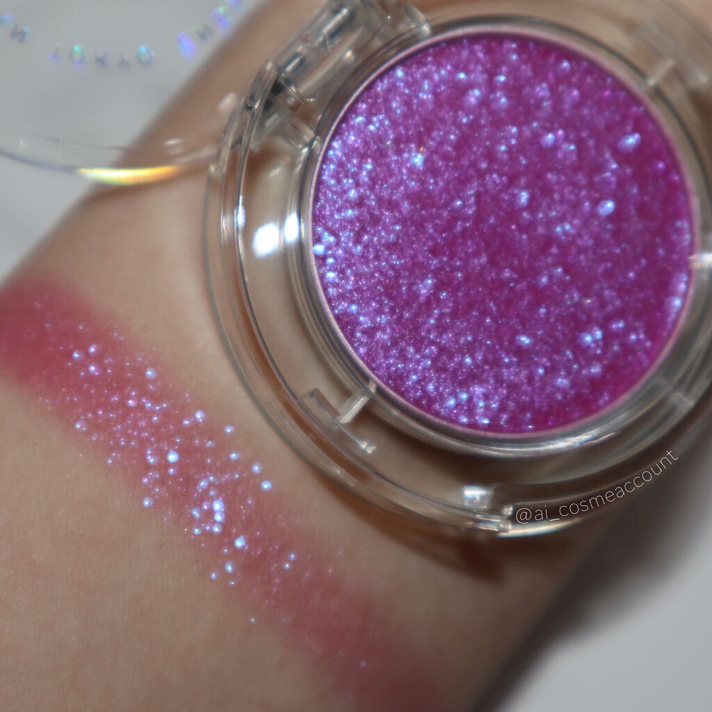 マルチグリッターカラー/ENBAN TOKYO/単色アイシャドウを使ったクチコミ(3枚目)