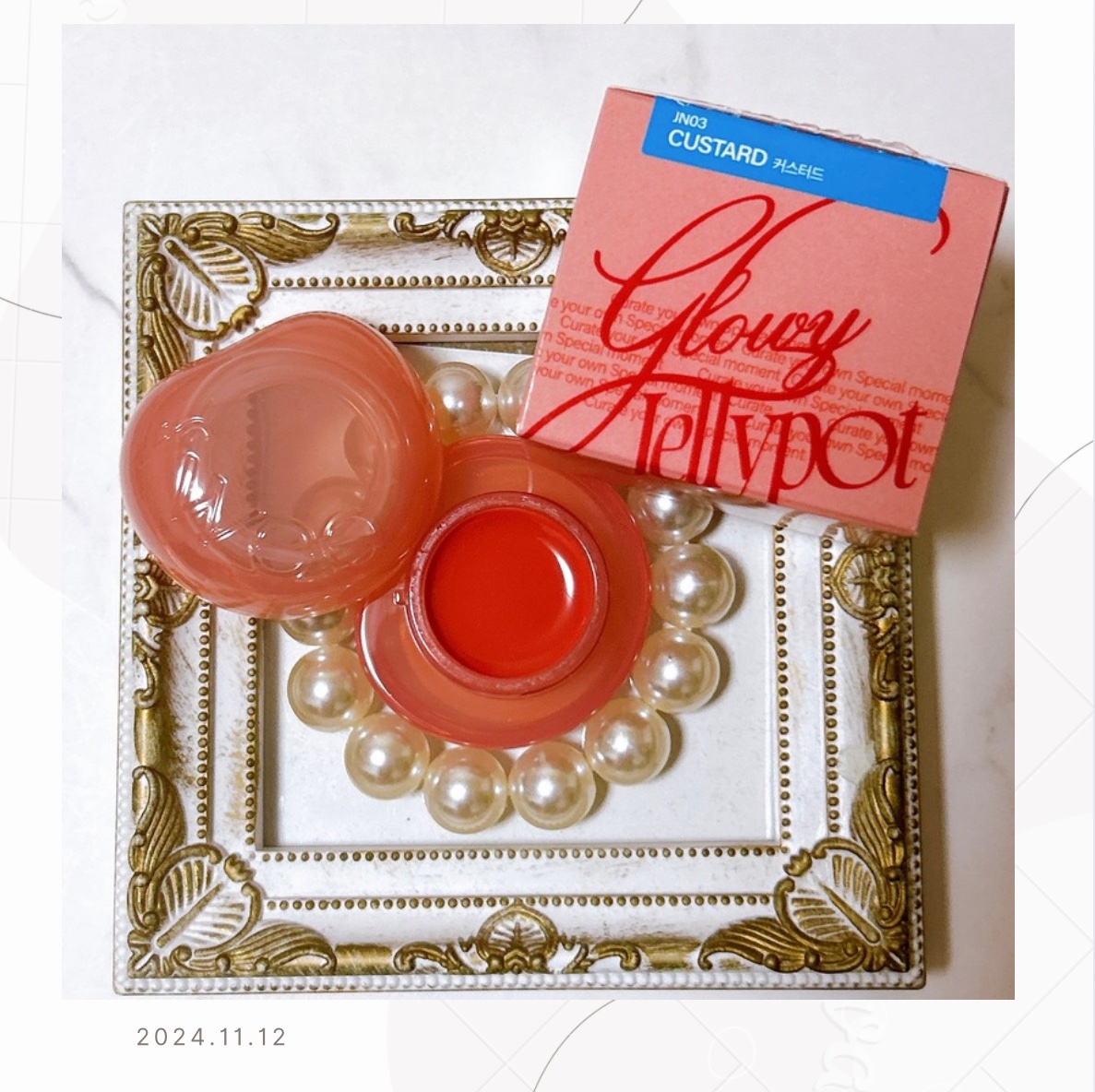 フィー リップアンドチーク グローイジェリーポット/fwee/リップグロスを使ったクチコミ（1枚目）