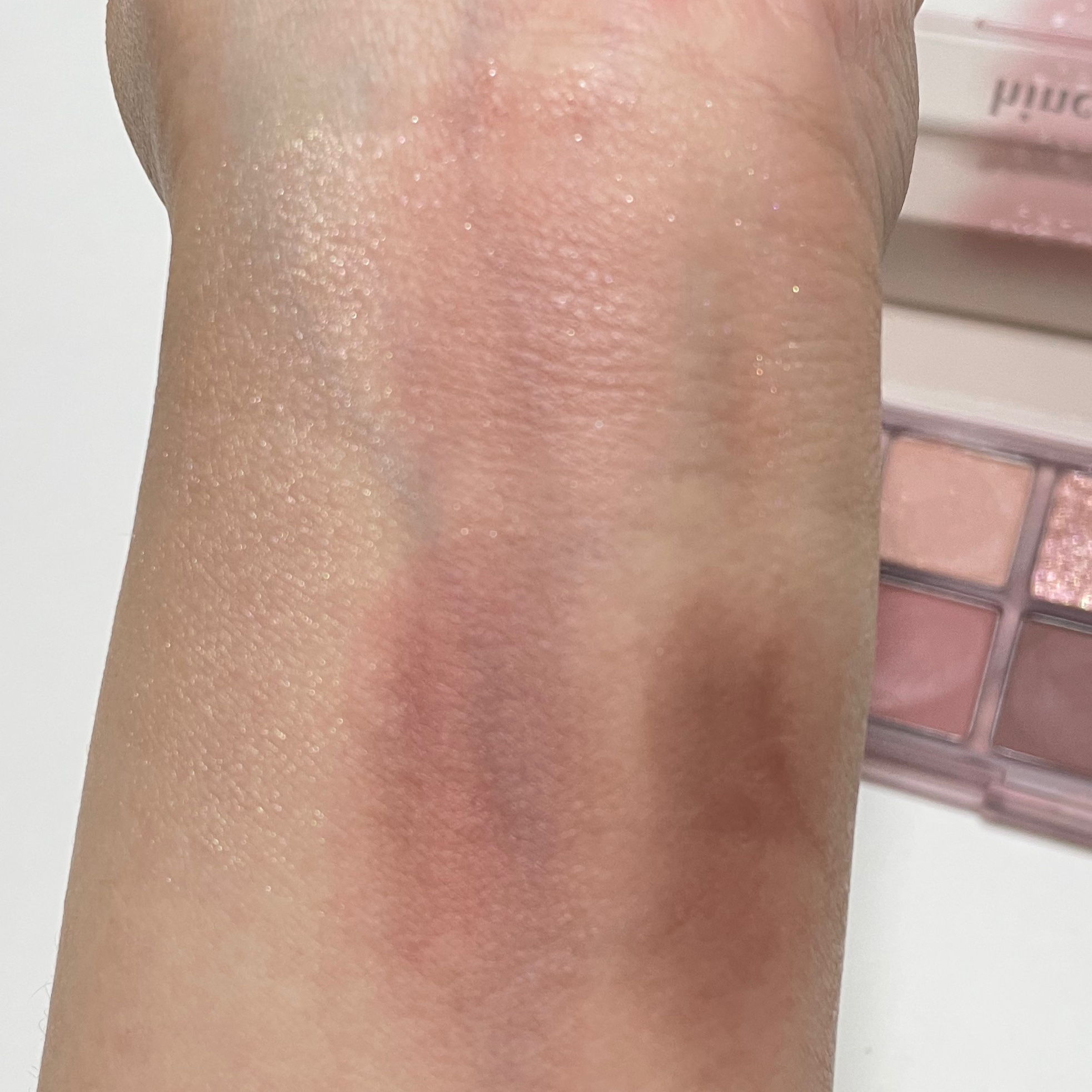 オールラウンドアイパレット 03 フォール・イン・ローズ/hince/マルチパレットを使ったクチコミ（3枚目）