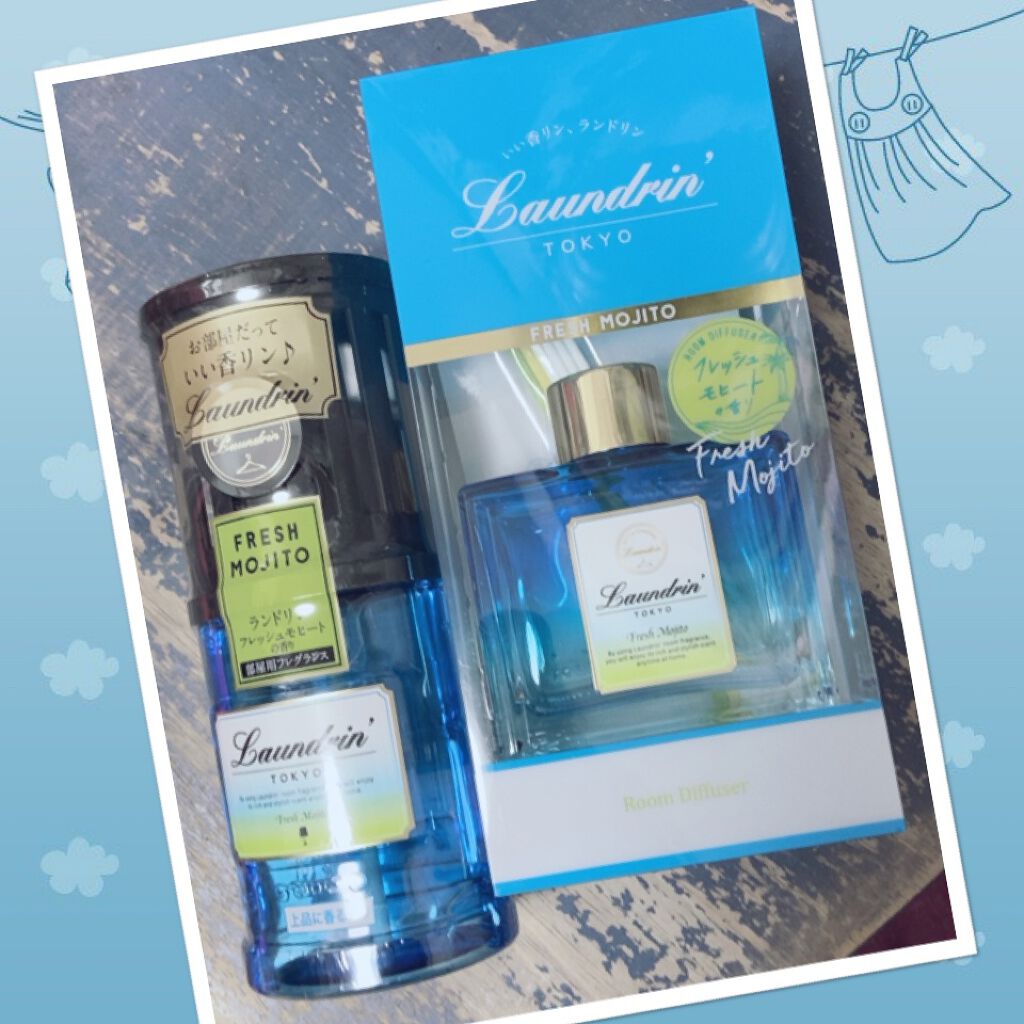 部屋用フレグランス フレッシュモヒートの香り/ランドリン/ルームフレグランスを使ったクチコミ(1枚目)
