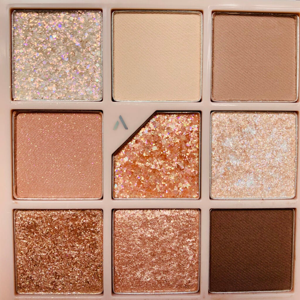 グリッターペディアアイパレット/unleashia/アイシャドウパレットを使ったクチコミ(8枚目)