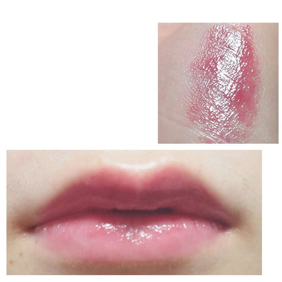 グラスティングメルティングバーム/rom&nd/リップバームを使ったクチコミ(2枚目)