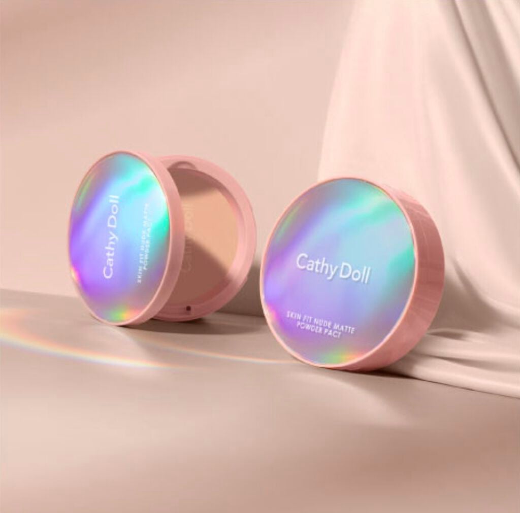 スキンフィットヌードマットパウダーパクト CathyDoll