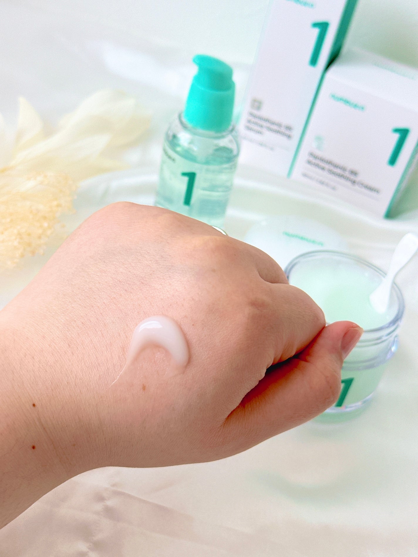 1番 塗るパントテン酸スージングクリーム/numbuzin/フェイスクリームを使ったクチコミ(6枚目)