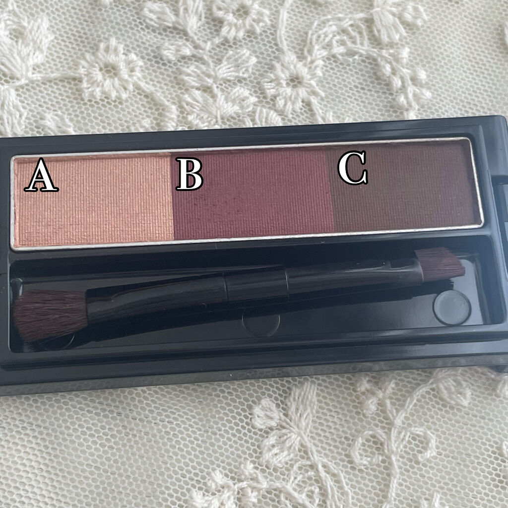 ヴィセ リシェ アイブロウパウダー BR-4 ニュアンスパープル(限定)/Visée/パウダーアイブロウを使ったクチコミ（2枚目）