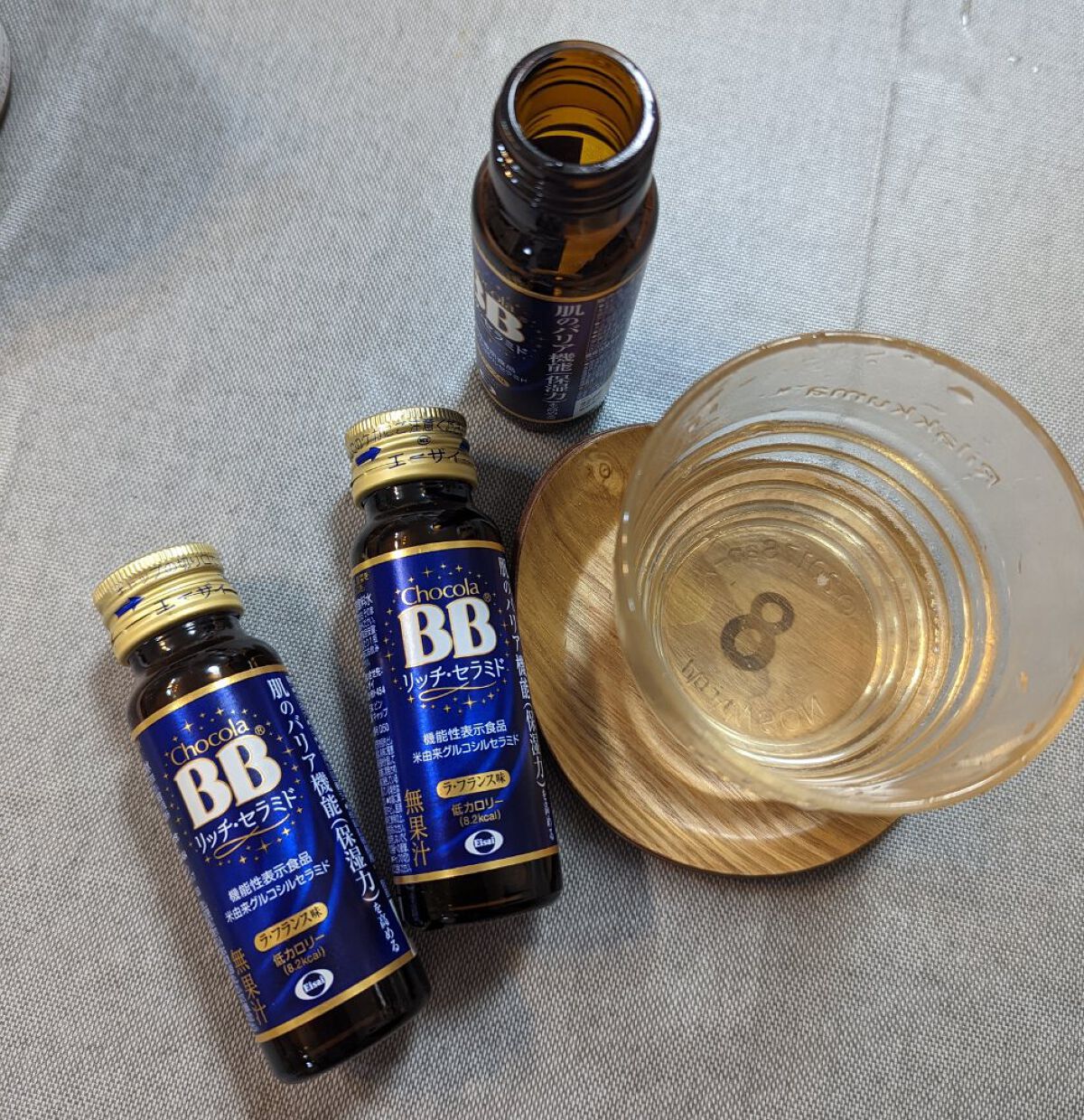 チョコラBBリッチセラミド/チョコラBB/美容ドリンクを使ったクチコミ（1枚目）