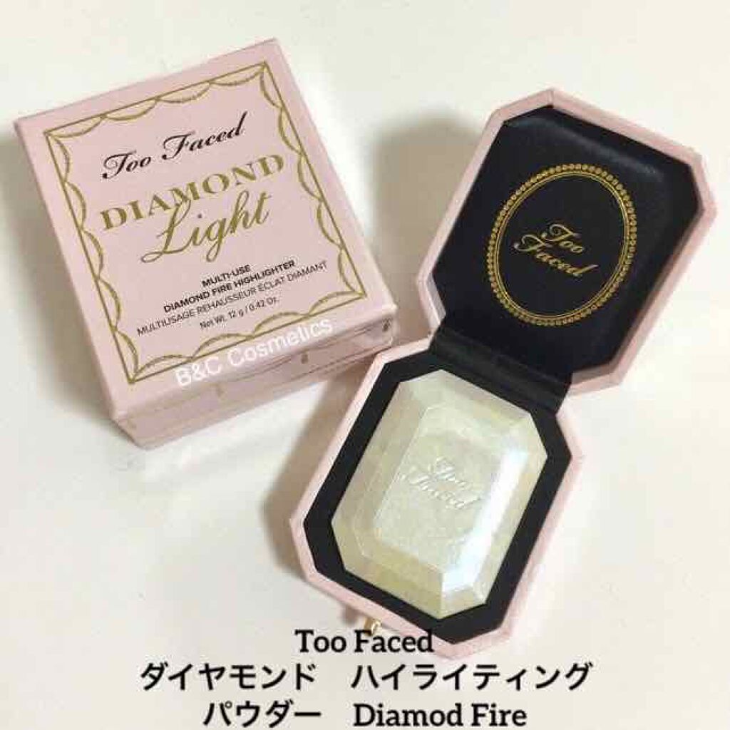 B&C Cosmetics on LIPS 「TooFacedダイヤモンドライトマルチユースハイライター D..」(1枚目)