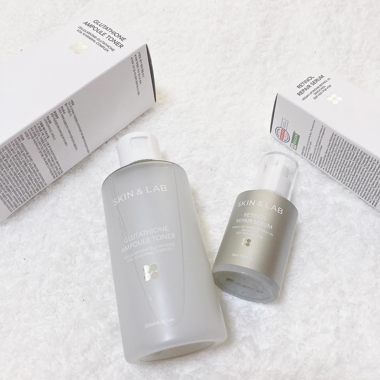 ヴィーガンリポソームレチノールセラム/SKIN&LAB/美容液を使ったクチコミ（1枚目）