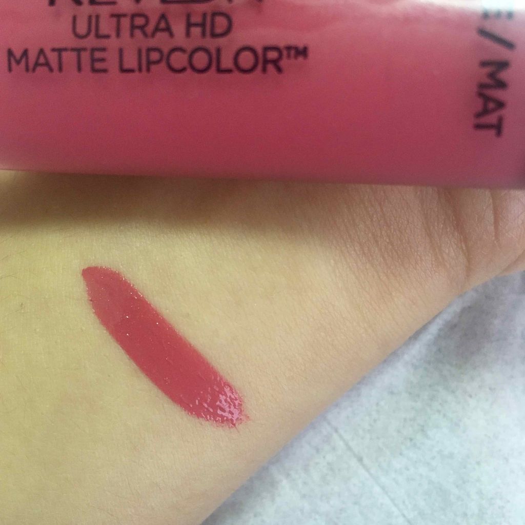 ウルトラ HD マット リップカラー/REVLON/口紅を使ったクチコミ（2枚目）