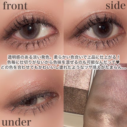 ニュアンス デューイ クリエイター/Visée/アイシャドウパレットを使ったクチコミ(2枚目)