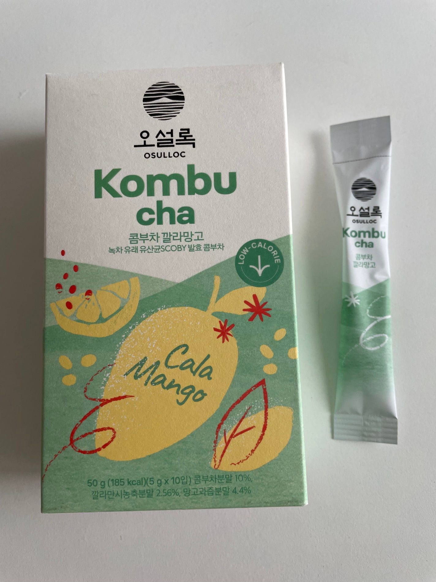 コンブチャ カラマンゴー/OSULLOC/ドリンクを使ったクチコミ(1枚目)