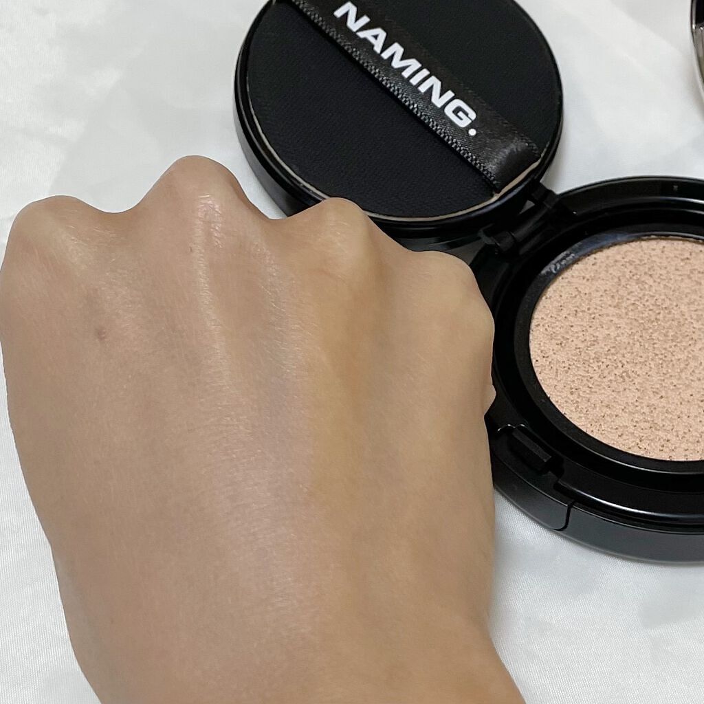 ネーミング レイヤード フィットクッション/NAMING./クッションファンデーションを使ったクチコミ(3枚目)