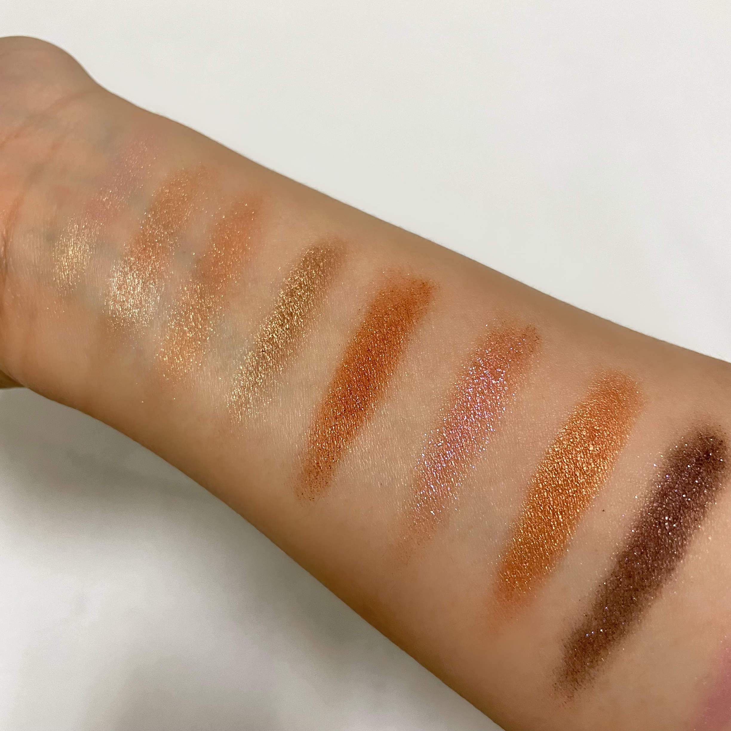 シナモン スワール アイシャドウ パレット/Too Faced/アイシャドウパレットを使ったクチコミ（3枚目）