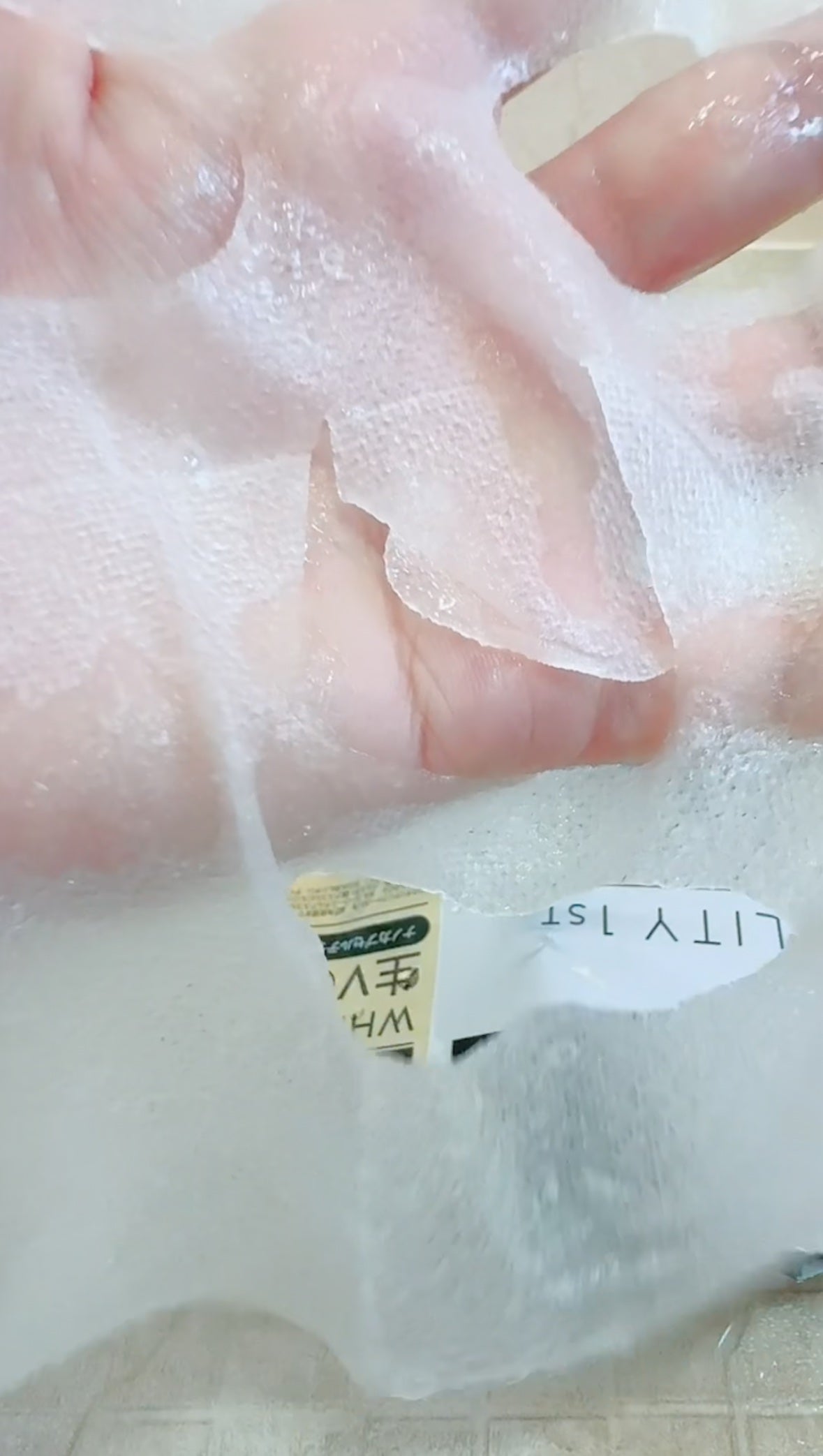 ダーマレーザー スーパー VC100 ホワイトマスク/クオリティファースト/シートマスク・パックを使ったクチコミ(2枚目)