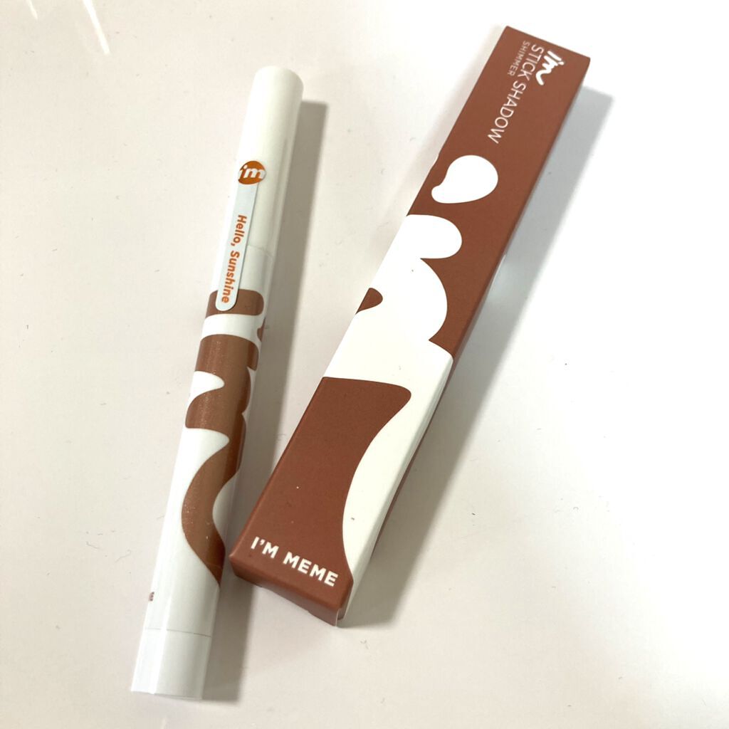アイムスティックシャドウシマー/i’m meme/スティックアイシャドウを使ったクチコミ（1枚目）