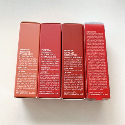 インクベルベットインテンススティック/PERIPERA/口紅を使ったクチコミ(7枚目)