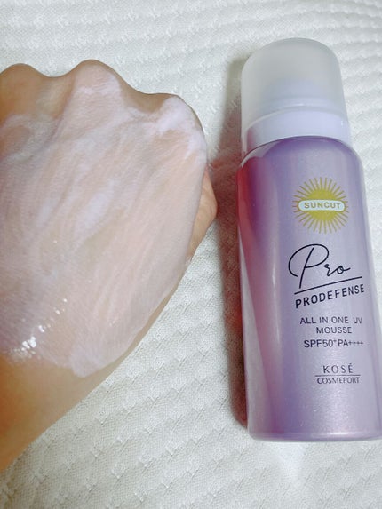 プロディフェンス オールインワンUV ムース/サンカット®/日焼け止めクリームを使ったクチコミ(3枚目)