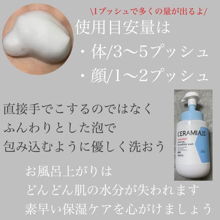 薬用 フェイス&ボディウォッシュ/セラミエイド/ボディソープを使ったクチコミ(3枚目)