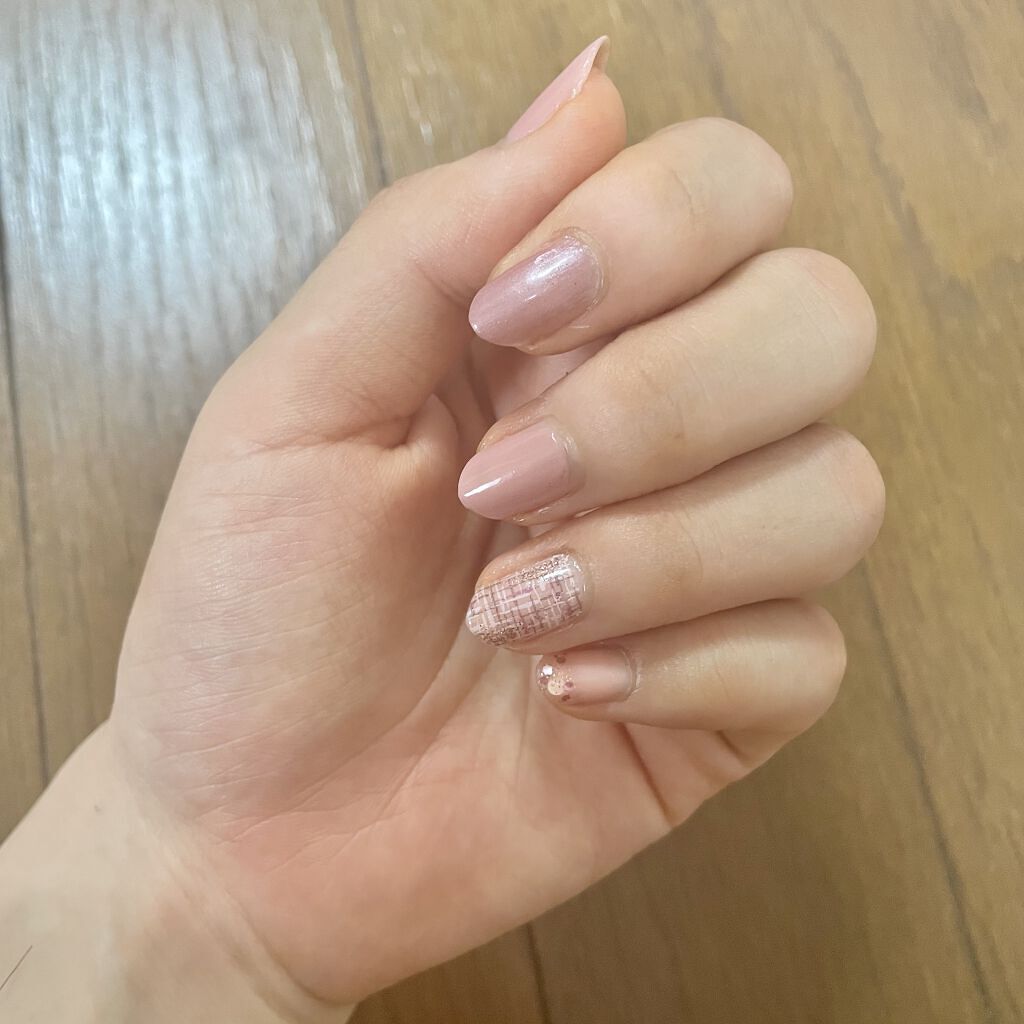 しずくネイルシール/キャンドゥ/ネイルシールを使ったクチコミ（1枚目）