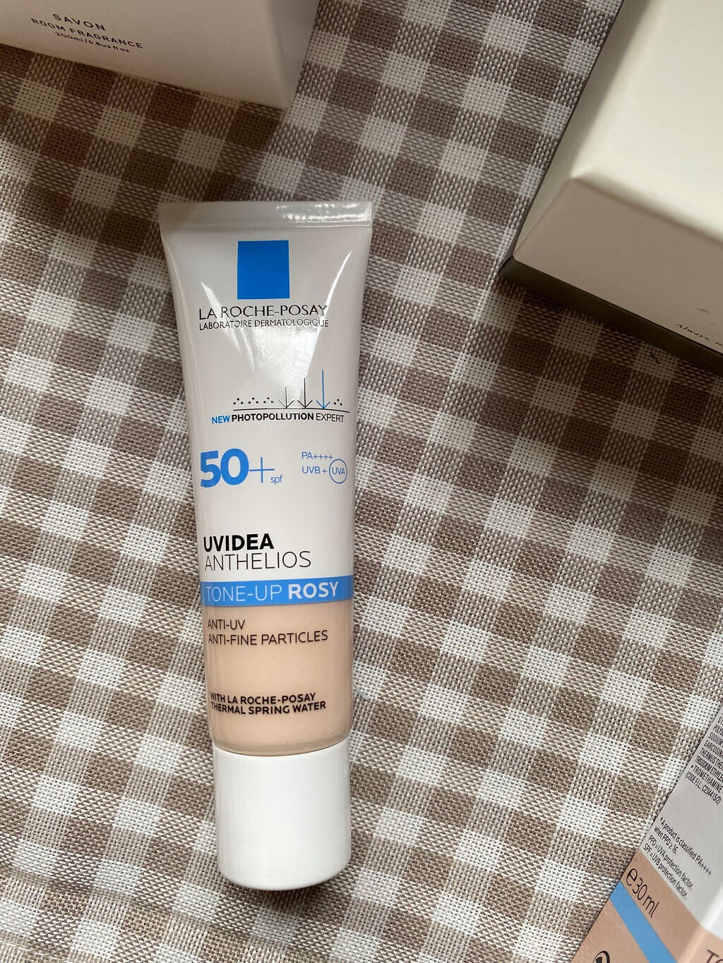 UVイデア XL プロテクショントーンアップ ローズ/ラ ロッシュ ポゼ/日焼け止めクリームを使ったクチコミ(2枚目)