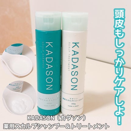 薬用スカルプシャンプー/トリートメント / KADASON (カダソン)の 薬用スカルプシャンプー/トリートメント / KADASON (カダソン)の