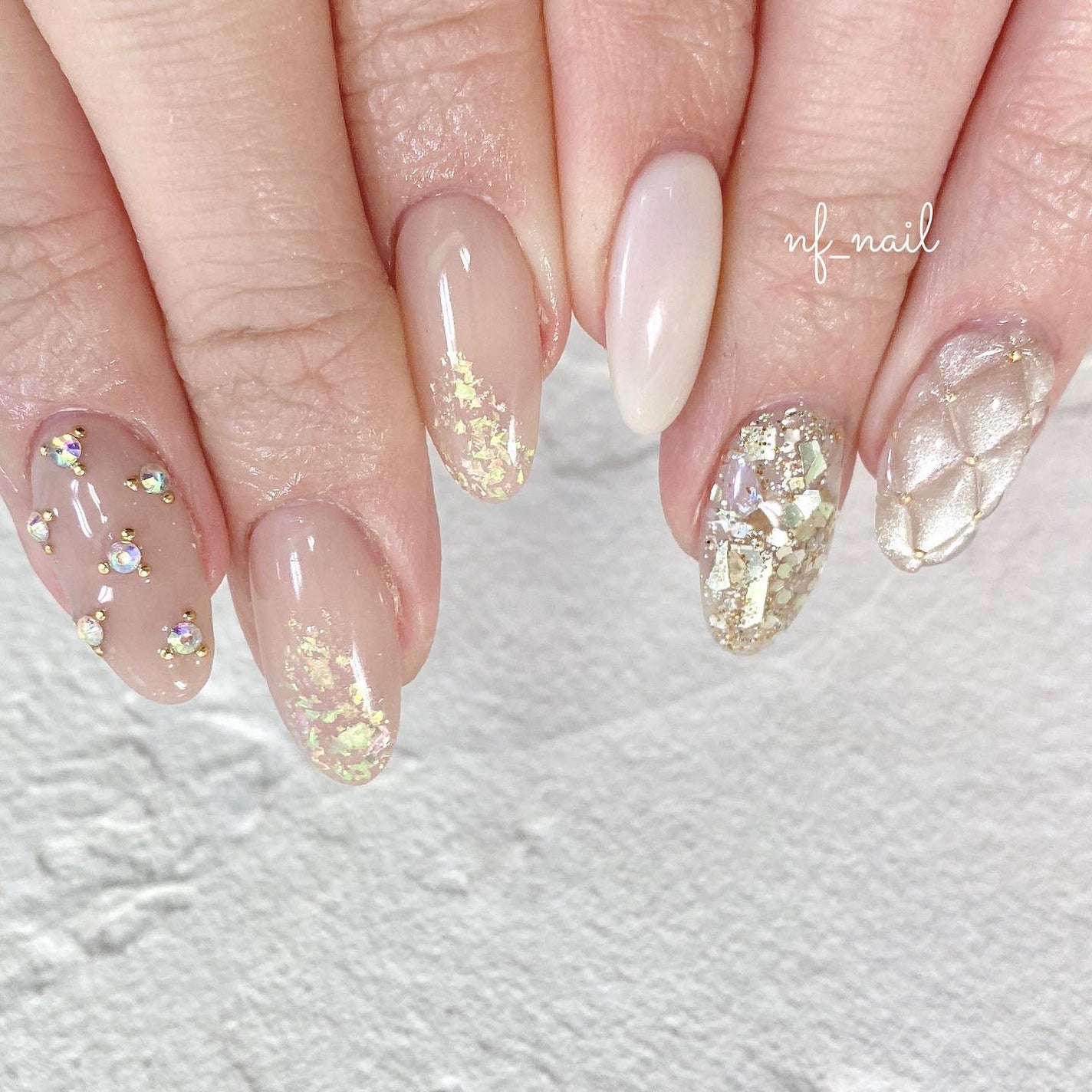 Natsumi◎nailist on LIPS 「.持ち込み¥9,980.#ネイル#ネイルデザイン#ネイルア..」(2枚目)