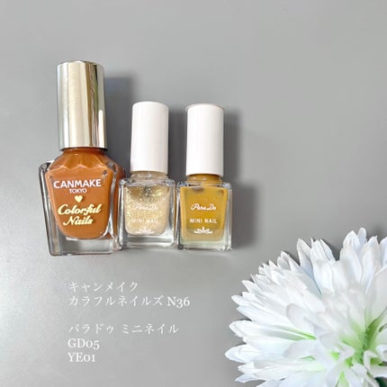 カラフルネイルズ/キャンメイク/マニキュアを使ったクチコミ(3枚目)