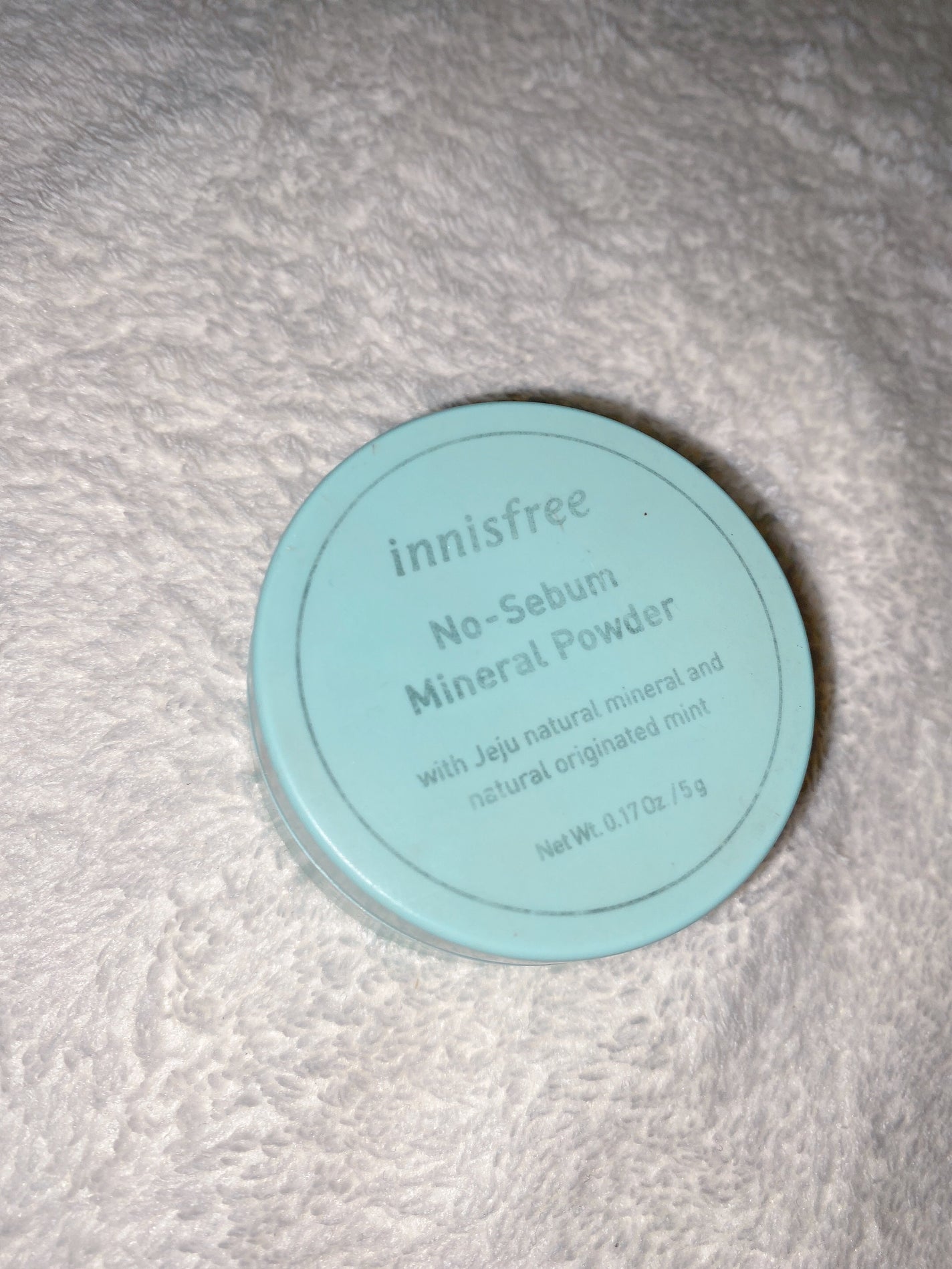 ノーセバム ミネラルパウダー N/innisfree/ルースパウダーを使ったクチコミ(1枚目)