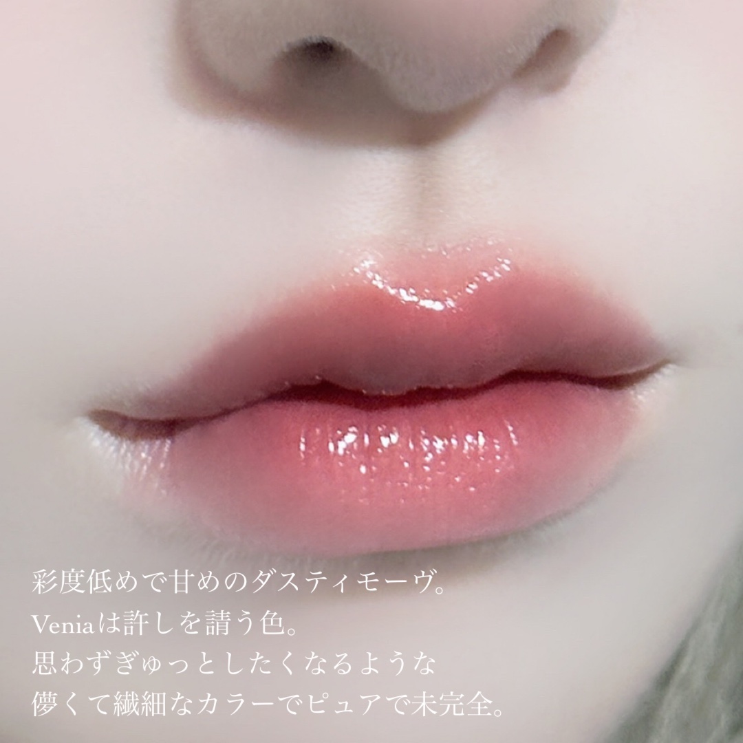 ブラーグロイリップティント 214 ヴェニア/Dinto/リップティントを使ったクチコミ（3枚目）