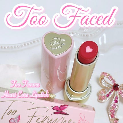 トゥー フェム ハート コア リップスティック/Too Faced/口紅を使ったクチコミ(1枚目)