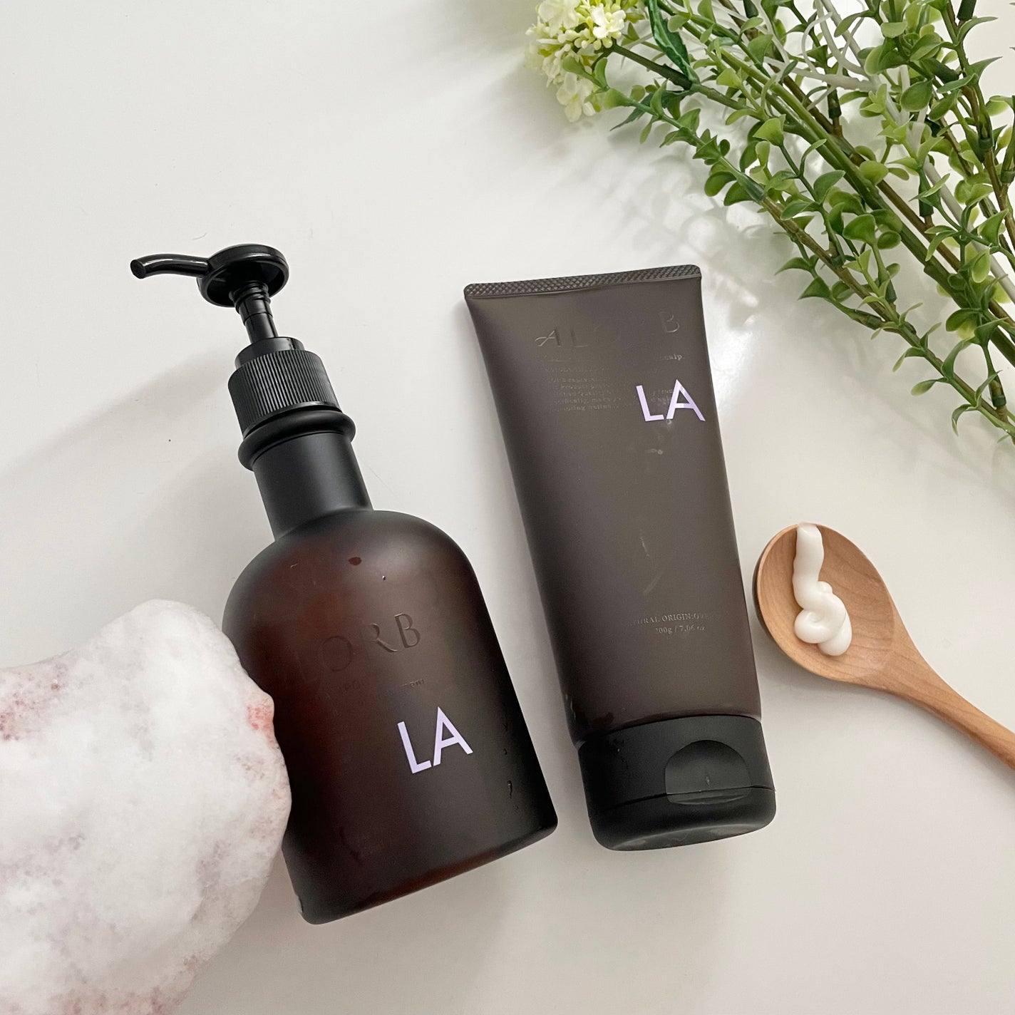 スキャルプシャンプーLA/トリートメントLA/ALORB/サロンシャンプーを使ったクチコミ(4枚目)