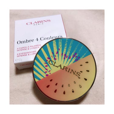 オンブル ４ ゴールデンアワー グラデーション＜限定品＞/CLARINS/アイシャドウパレットを使ったクチコミ（1枚目）