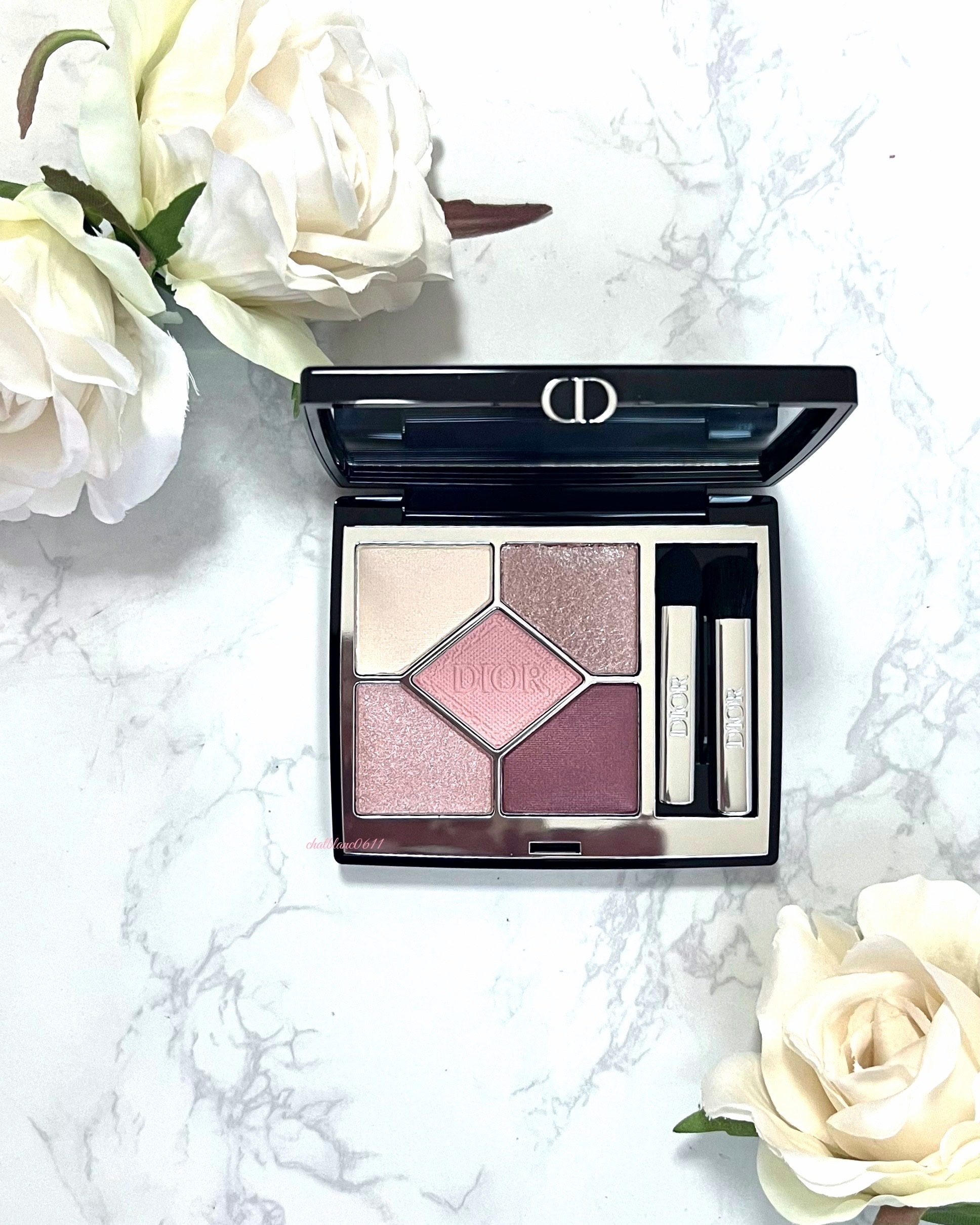 ディオールショウ サンク クルール 743 ローズ チュール/Dior/アイシャドウを使ったクチコミ（1枚目）