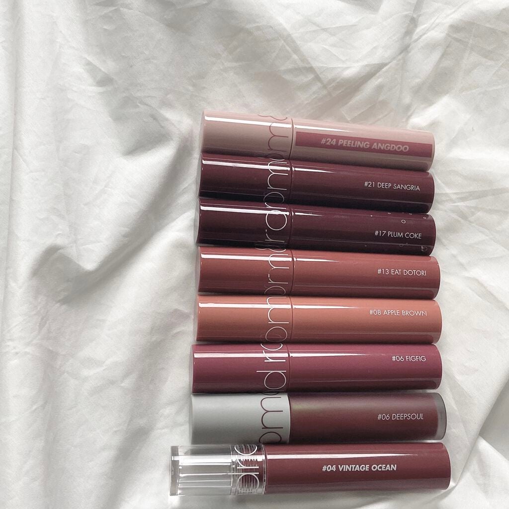 ジューシーラスティングティント/rom&nd/リップティントを使ったクチコミ(1枚目)