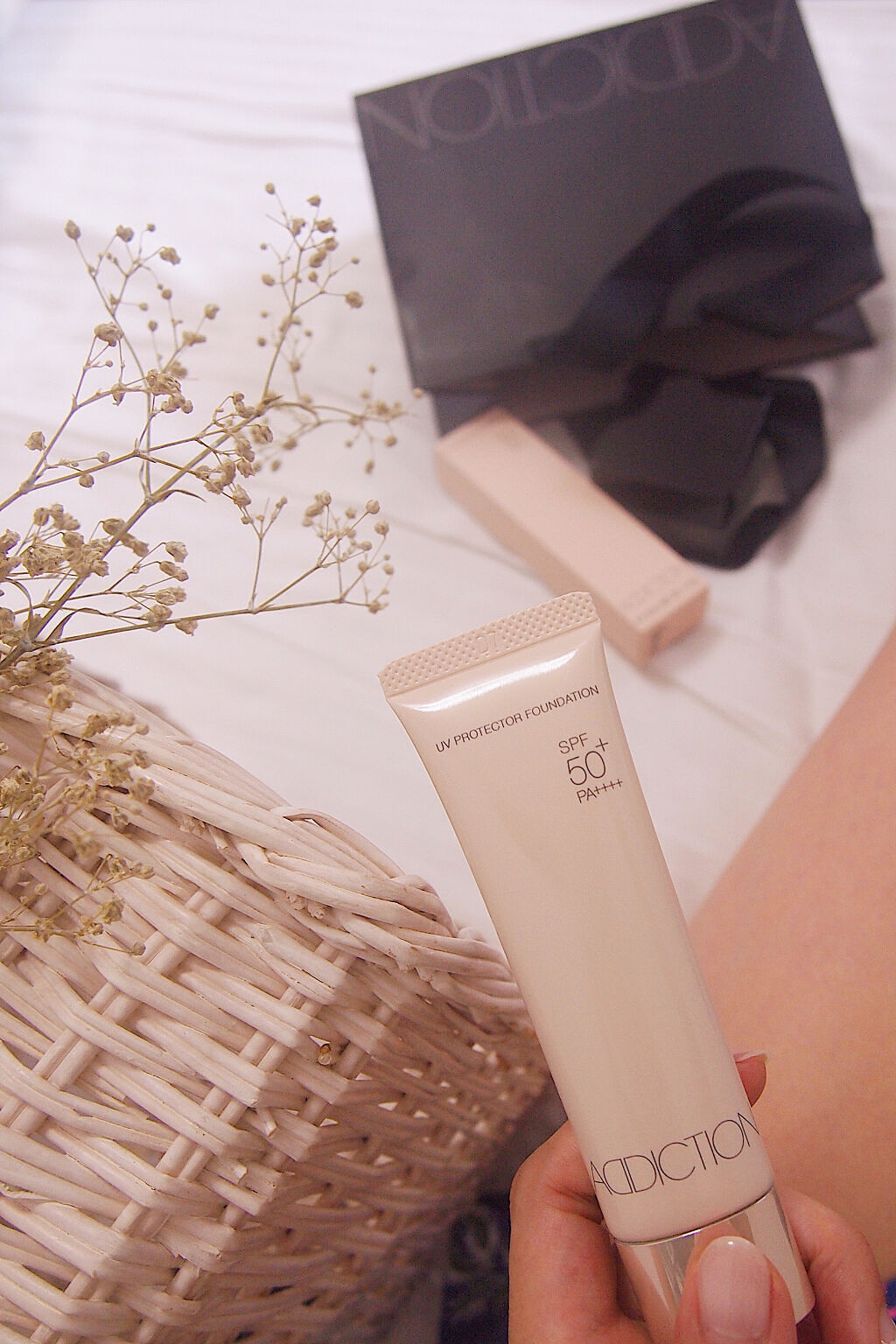 UVプロテクター ファンデーション 007 Honey Beige ハニー ベージュ/ADDICTION/リキッドファンデーションを使ったクチコミ（1枚目）