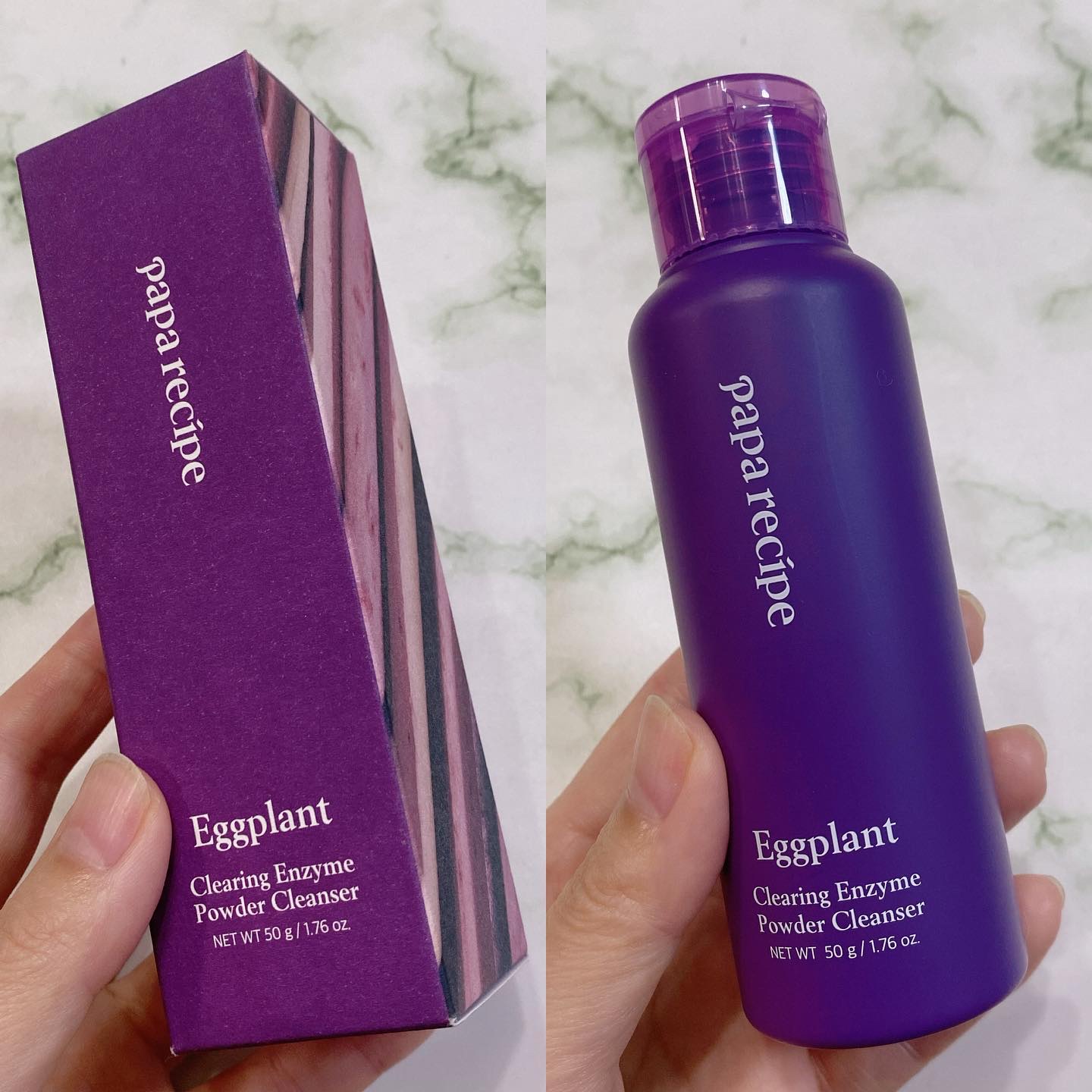 ナスクリアリング酵素洗顔パウダー/PAPA RECIPE/洗顔パウダーを使ったクチコミ（2枚目）