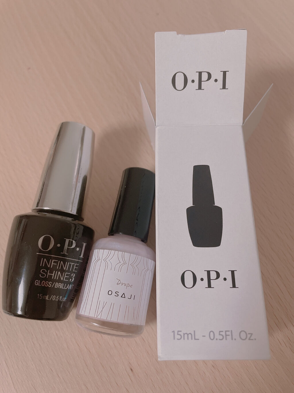 インフィニット シャイン プロステイ グロス トップコート/O・P・I/ネイルトップコートを使ったクチコミ（1枚目）