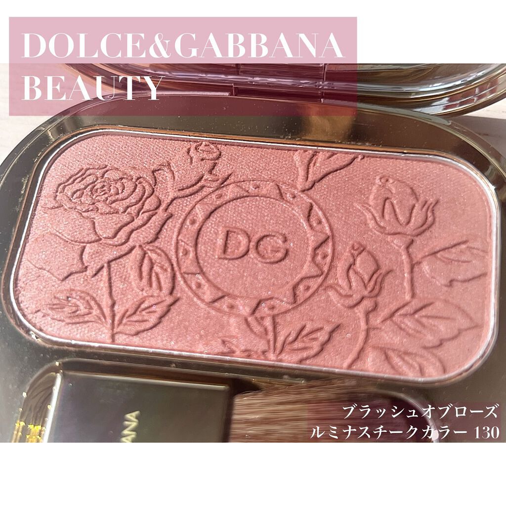 ブラッシュオブローズ ルミナスチークカラー/DOLCE&GABBANA BEAUTY/パウダーチークを使ったクチコミ(2枚目)