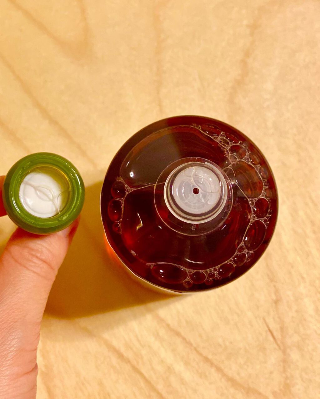 リンシングビネガー シルキーシャイン さらキララズベリー/イヴ・ロシェ/洗い流すヘアトリートメントを使ったクチコミ（2枚目）